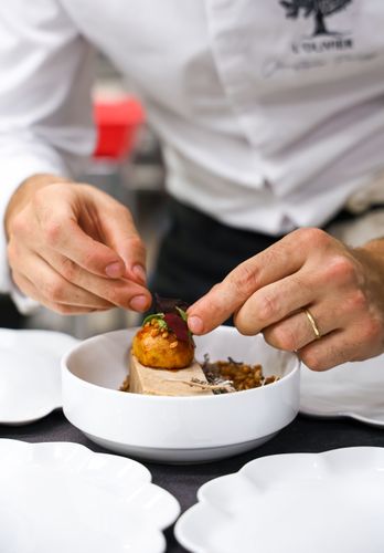 Plat gastronomique
