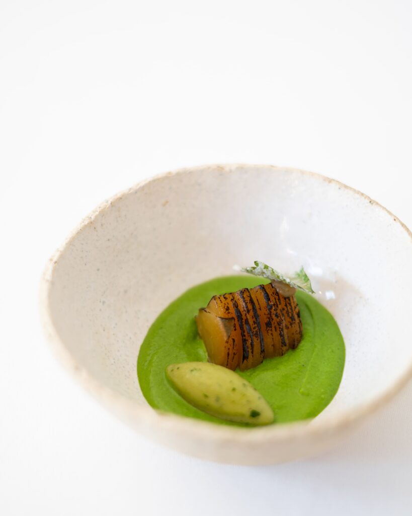 Assiette gastronomique du restaurant L’Olivier à Pertuis